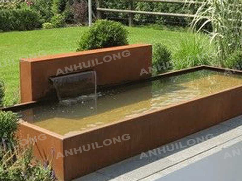 <h3>Corten Steel Water Feature | Andrew Jordan Garden Design</h3>

